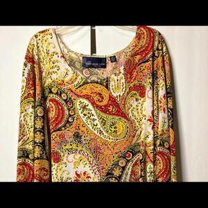 Susan Graver Style tunic top. Size 3x/ EUC.